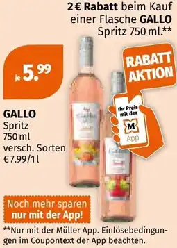 Müller Gallo spritz Angebot