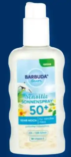 Norma Barbuda Sun Sonnenspray Sensitiv LSF 50 Plus Angebot