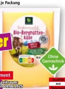 Norma Bio Sonne Bio-Bergbauern-Käse Angebot