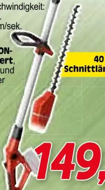 Zgonc Einhell Akku-Gartengeräte Set GE-HC 18 Li T Solo Angebot
