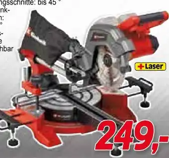 Zgonc Einhell Akku-Zug-Kapp-Gehrungssäge TE-SM 36/8 L Li-Solo Angebot