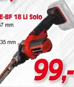 Zgonc Einhell Akku-Bandfeile TE-BF 18 Li-solo Angebot