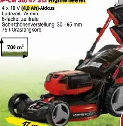 Zgonc Einhell Akku-Rasenmäher GP-CM 36/47 S Li Highwheeler Angebot