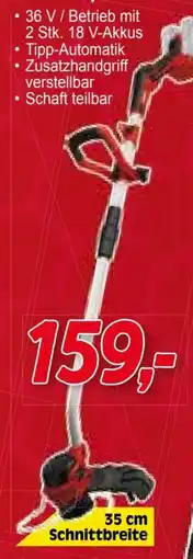 Zgonc Einhell Akku-Rasentrimmer GP-CT 36-35 Li BL Solo Angebot