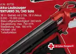 Zgonc Einhell Akku-Laubsauger Venturro 36/240 Solo Angebot