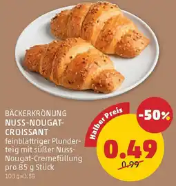 PENNY Nuss-Nougat-Croissant Angebot