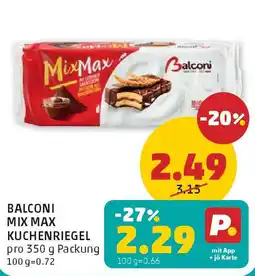 PENNY Balconi mix max kuchenriegel Angebot