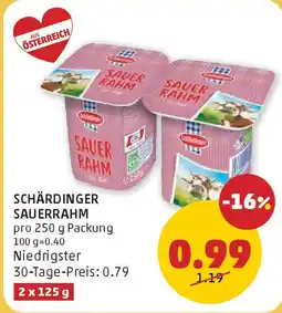 PENNY Schärdinger sauerrahm Angebot