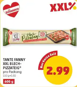PENNY Tante fanny xxl blech- pizzateig Angebot