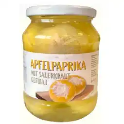 PENNY Apfelpaprika mit Sauerkraut gefüllt Penny Angebot