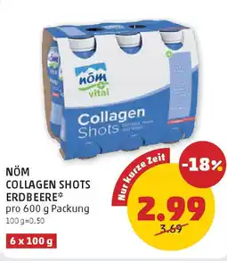 PENNY Nöm collagen shots erdbeere Angebot