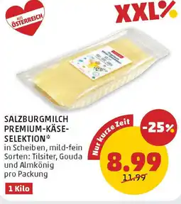 PENNY Salzburgmilch premium käse selektion Angebot