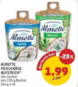 PENNY Almette frischkäse aufstrich Angebot