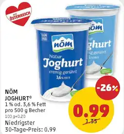 PENNY Nóm joghurt Angebot