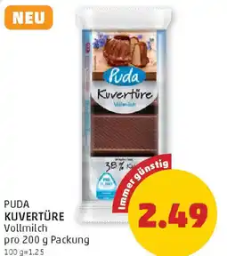 PENNY Puda kuvertüre vollmilch Angebot