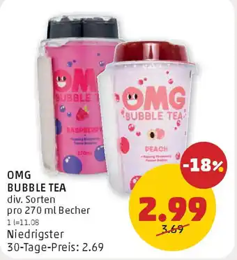 PENNY Omg bubble tea Angebot