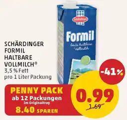 PENNY Schärdinger formil haltbare vollmilch Angebot