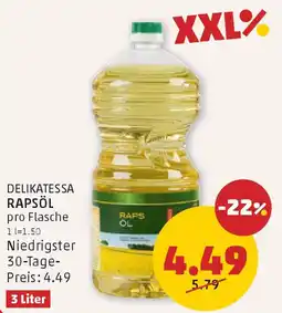 PENNY Rapsöl Angebot