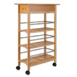 Lidl Bambus Nischenwagen ca. 29 x 86 x 54 cm Lidl Angebot