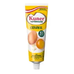 MPreis Kuner Sauce oder Mayonnaise versch. Sorten MPREIS Angebot