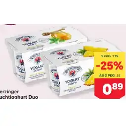 MPreis Sterzinger Fruchtjoghurt Duo versch. Sorten MPREIS Angebot
