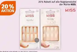 Müller auf alle Nagelprodukte der Marke KISS. Angebot