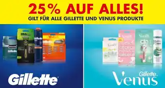 Müller Alles! gilt für alle gillette und venus produkte Angebot