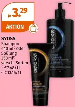 Müller Syoss shampoo oder spülung Angebot
