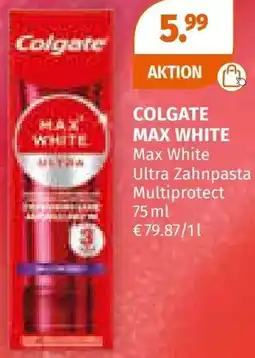 Müller Colgate max white ultra zahnpasta multiprotect Angebot