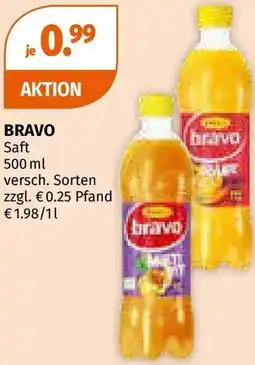 Müller Bravo saft Angebot