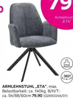Mömax Armlehnstuhl eta Angebot