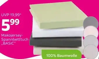 Mömax Makojersey- spannbetttuch basic Angebot