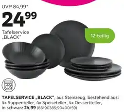 Mömax Tafelservice black Angebot