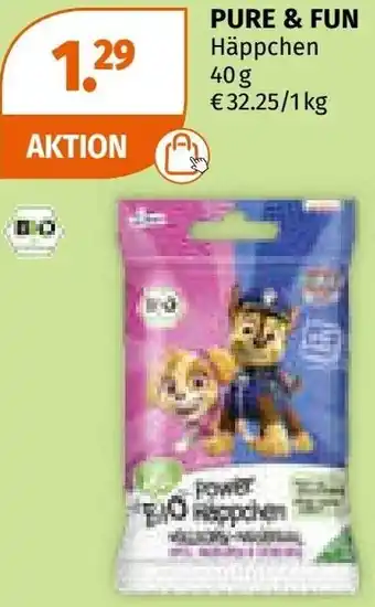 Müller Pure & fun häppchen Angebot
