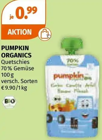 Müller Pumpkin organics quetschies Angebot