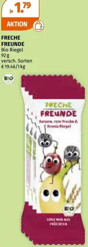 Müller Freche freunde bio riegel Angebot