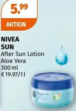 Müller Nivea sun after sun lotion aloe vera Angebot