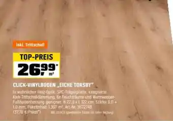 OBI Click-vinylboden eiche torsby Angebot