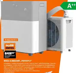 OBI Midea klimagerät portasplit Angebot