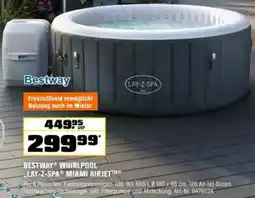 OBI Bestway whirlpool lay-z-spa miami airjet Angebot