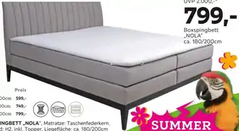 Mömax Boxspingbett nola Angebot