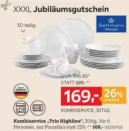 XXXLutz Kombiservice Trio Highline Angebot