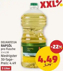 PENNY Delikatessa rapsöl Angebot