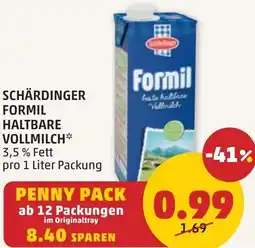 PENNY Schärdinger formil haltbare vollmilch Angebot