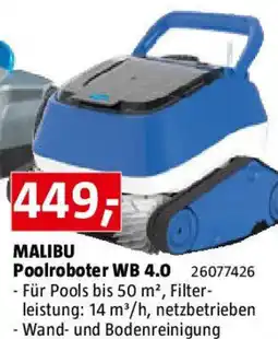 Bauhaus MALIBU Poolroboter WB 4.0 Angebot