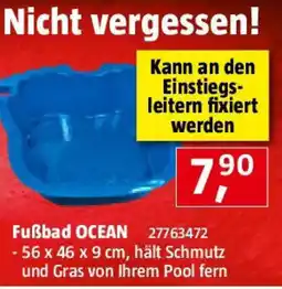 Bauhaus Malibu Fußbad Ocean Angebot