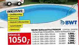 Bauhaus Malibu stahlwand-pool premium Angebot
