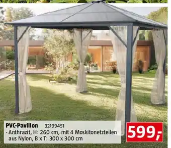 Bauhaus PVC-Pavillon Angebot