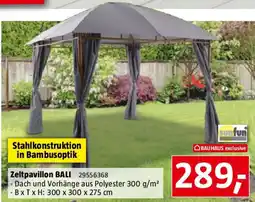 Bauhaus Zeltpavillon bali Angebot