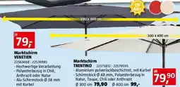 Bauhaus Marktschirm venetien Angebot